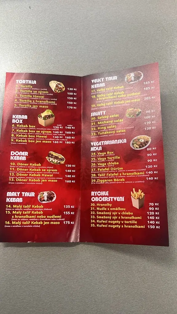 Menu_Jordan kebab_Veselí nad Lužnicí_immagine_1