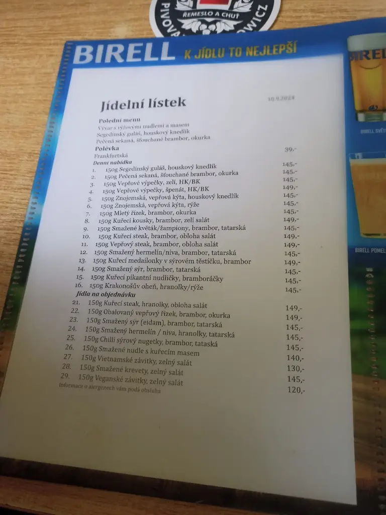 Menu_Pohostinství U Svatošů_Vlachovo Březí_image_3
