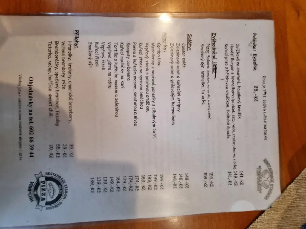 Jasmína “ZVÍŘE” Jiránkova_Restaurace Stadion 