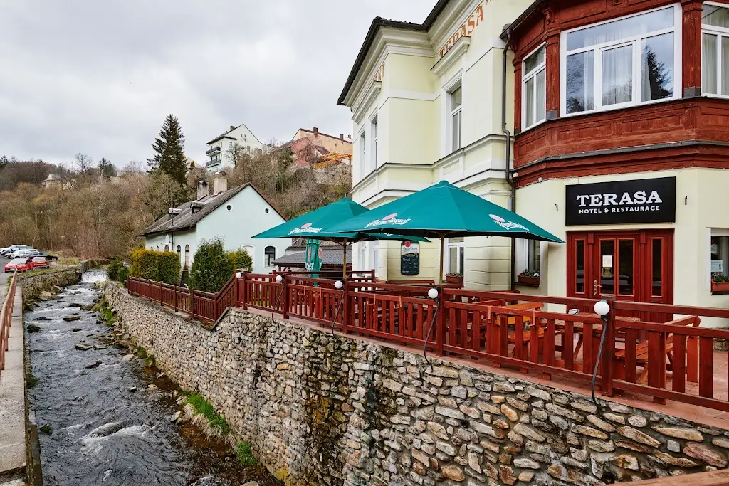 Hotel a restaurace Terasa restaurant in Vimperk