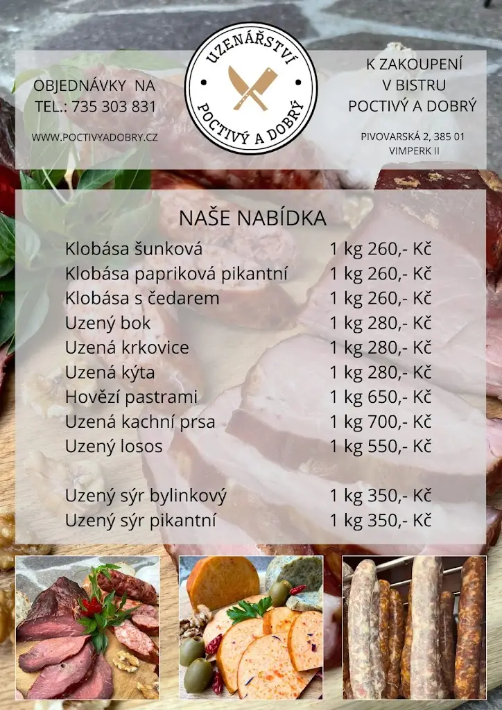 Menu_Poctivý a Dobrý_Vimperk_immagine_1