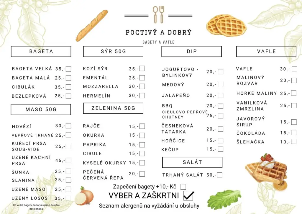 Menu_Poctivý a Dobrý_Vimperk_immagine_2