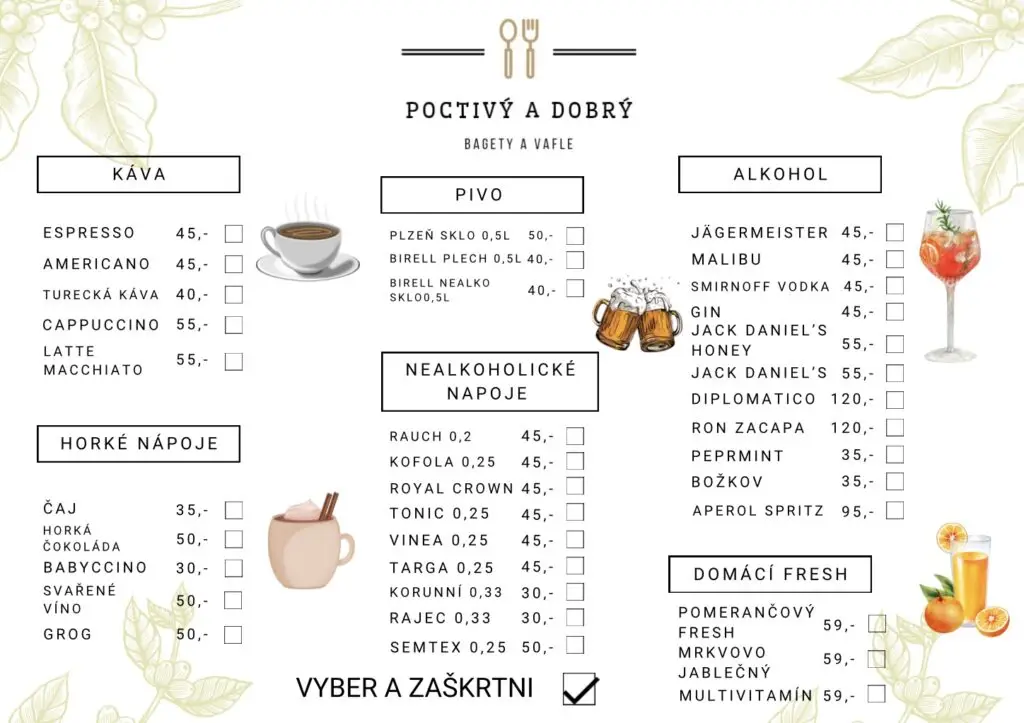 Menu_Poctivý a Dobrý_Vimperk_immagine_3