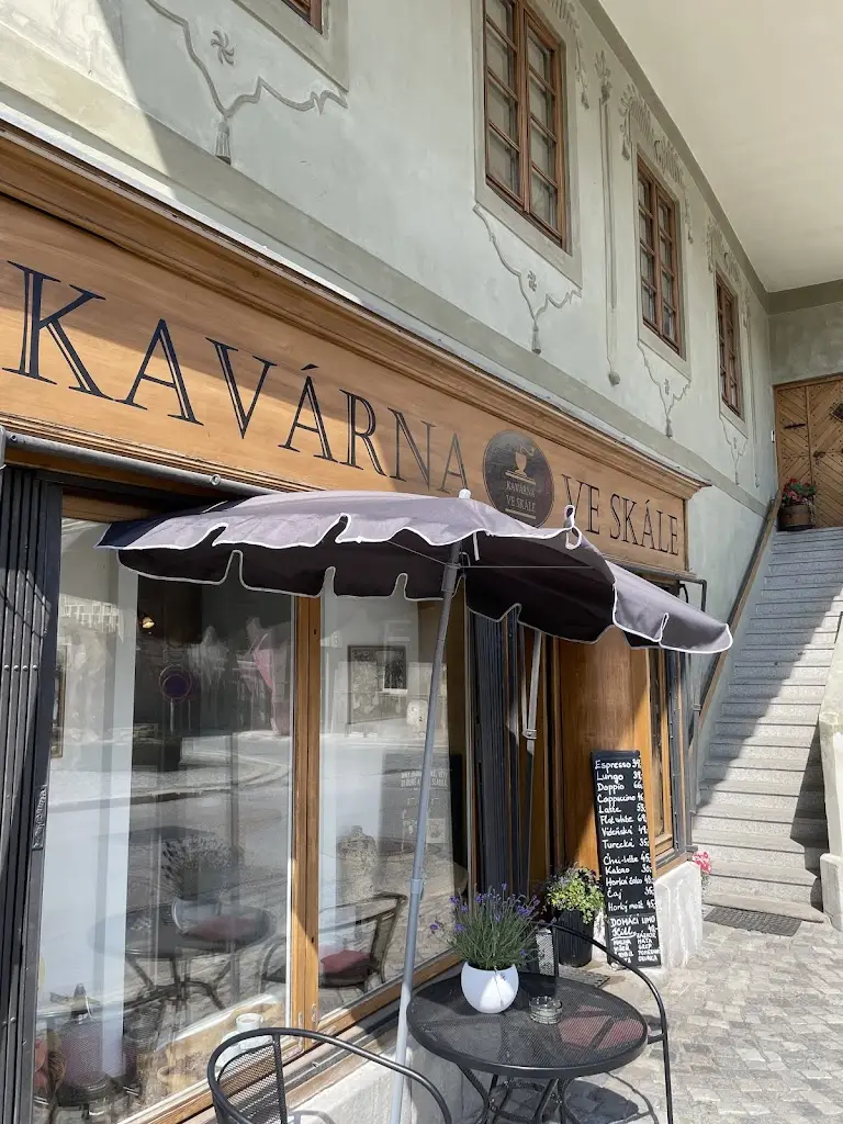 Kavarna ve skale ristorante a Vimperk