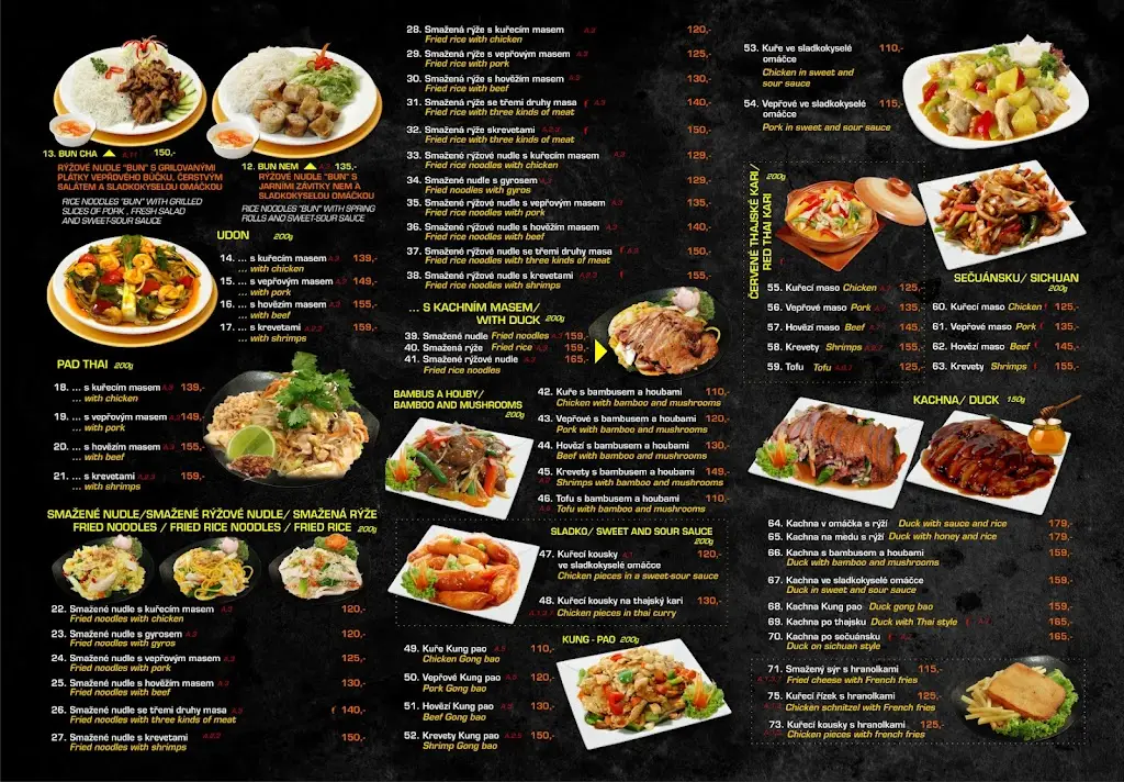 Menu_Bamboo restaurant_Vodňany_image_2