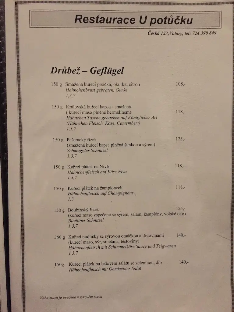 Menu_U Potůčku_Volary_image_4