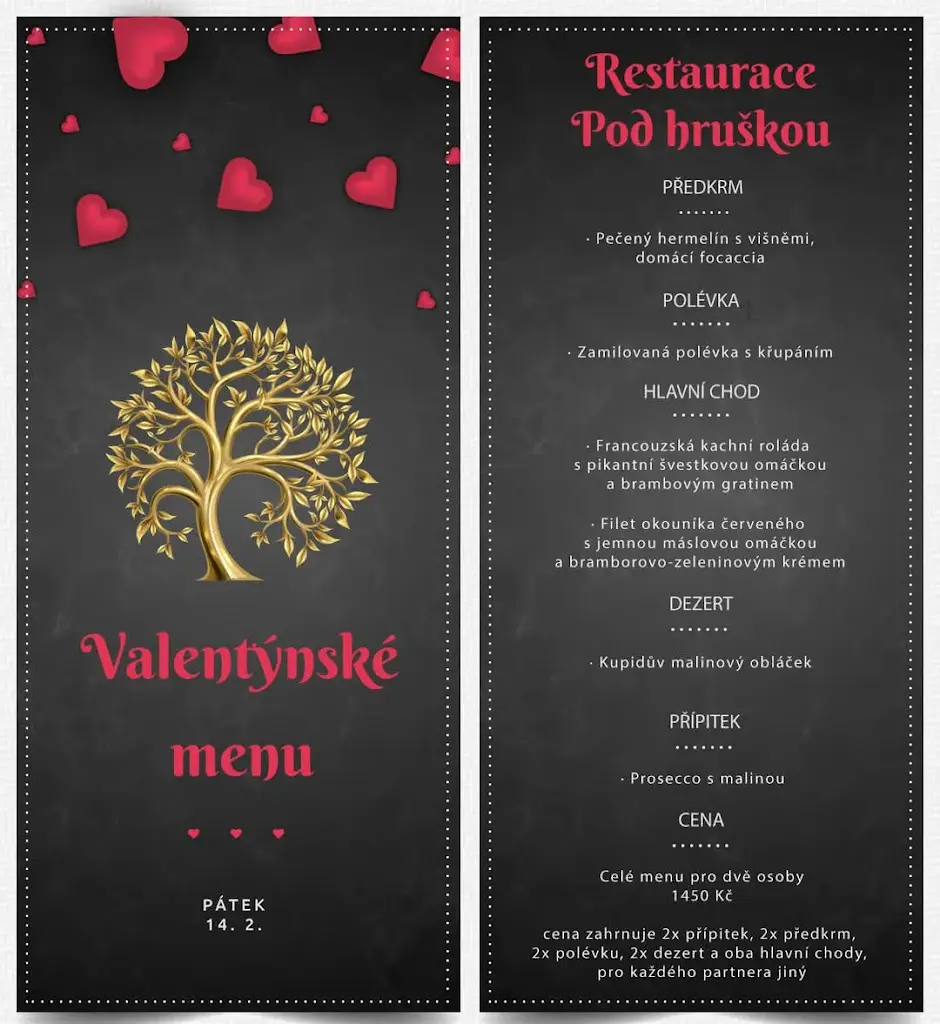 Menu_Restaurace Pod Hruškou_Bílovice nad Svitavou_immagine_2