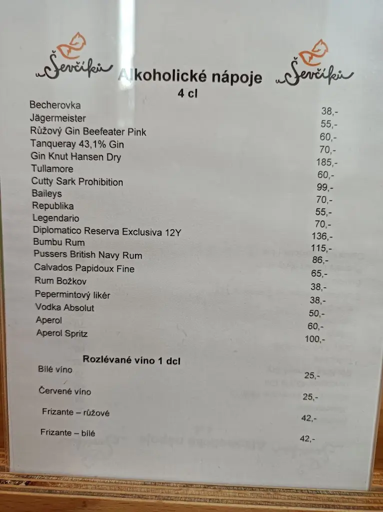 Menu_Restaurace U Ševčíků_Bílovice nad Svitavou_image_2