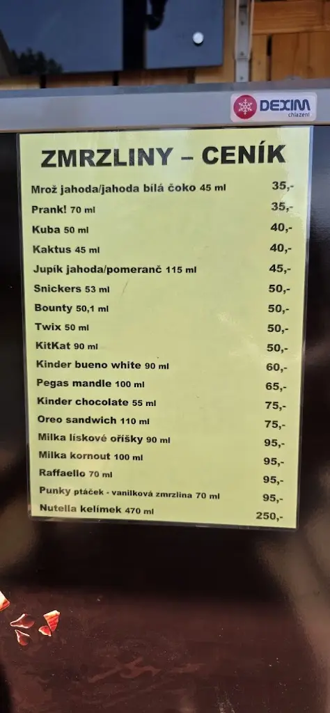 Menu_Maxipapi - bistro U Soutoku_Blažovice_image_1