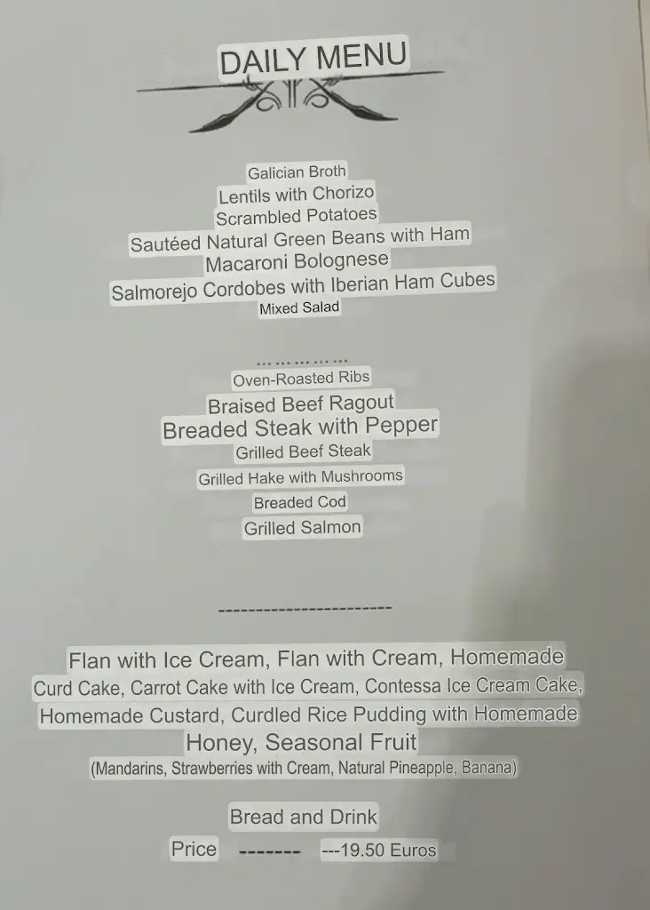 Menu_Restaurante El Roble_Brloh_immagine_1