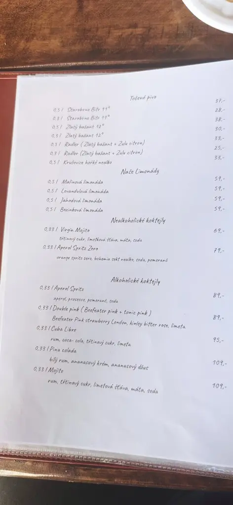 Menu_Restaurace Stará Pošta_Blažovice_image_3