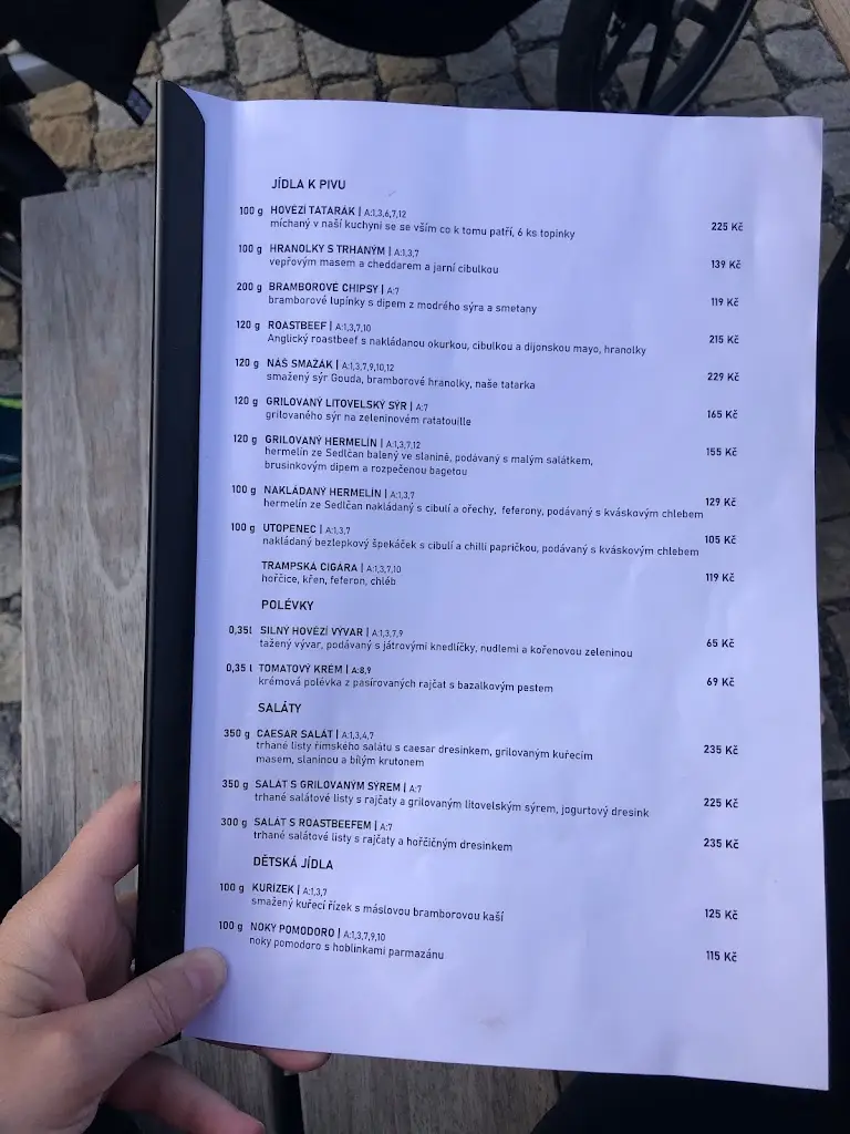 Menu_Bistro Park Šlapanice_Blažovice_image_3