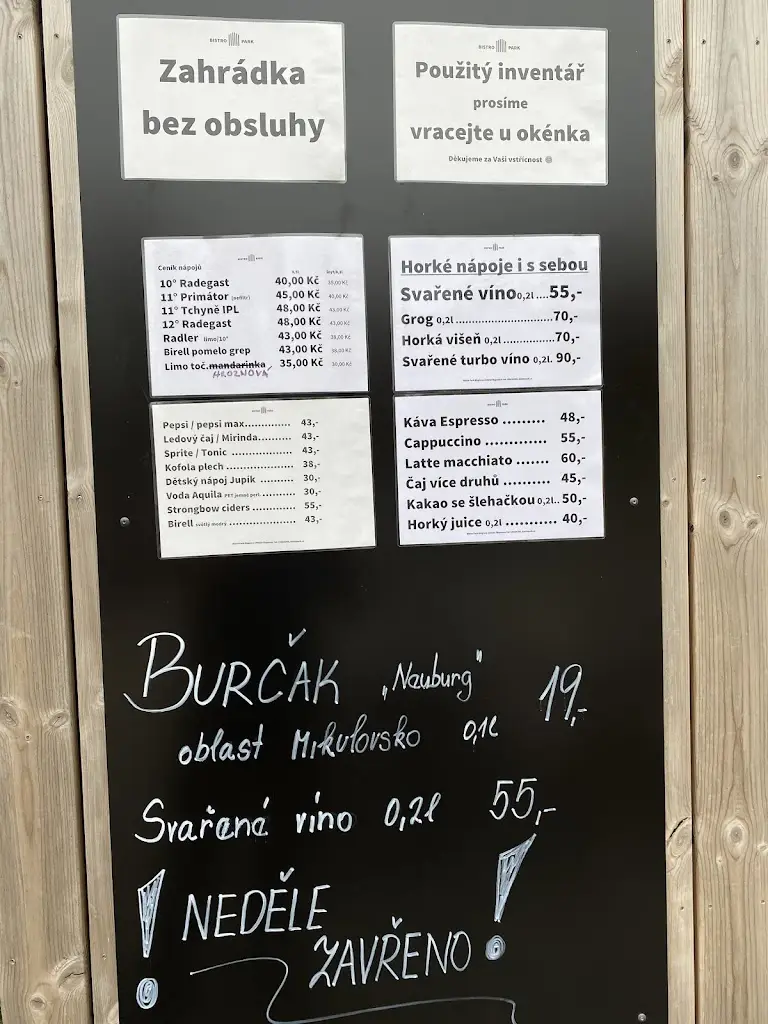 Menu_Bistro Park Šlapanice_Blažovice_image_4