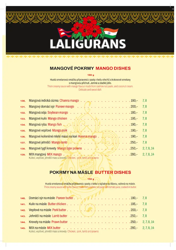 Menu_Laliguras - Nepálská a Indická Restaurace_Blansko_image_4
