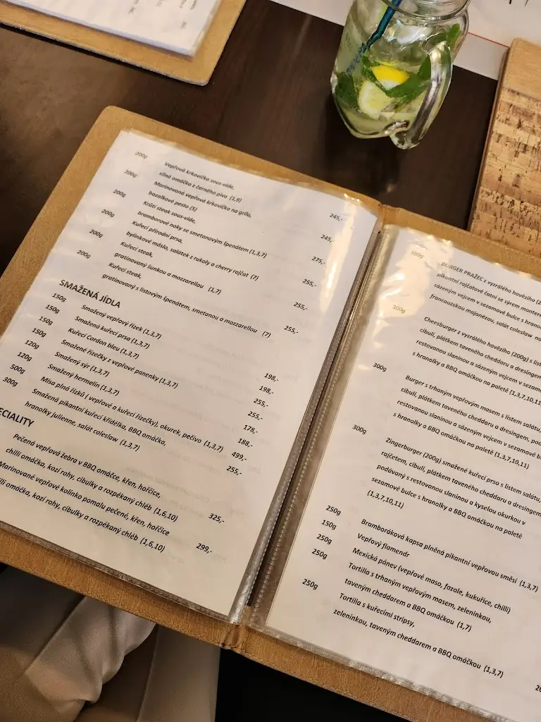 Menu_Restaurace NA PRAŽCI_Blansko_immagine_3
