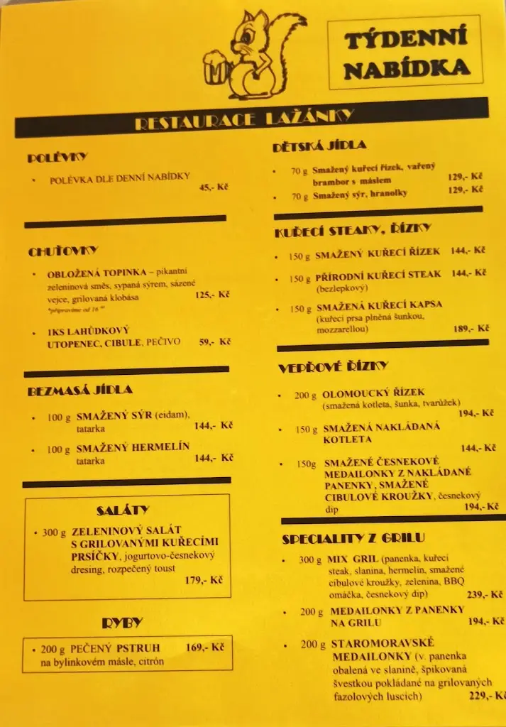 Menu_Restaurace Lažánky_Blansko_image_1