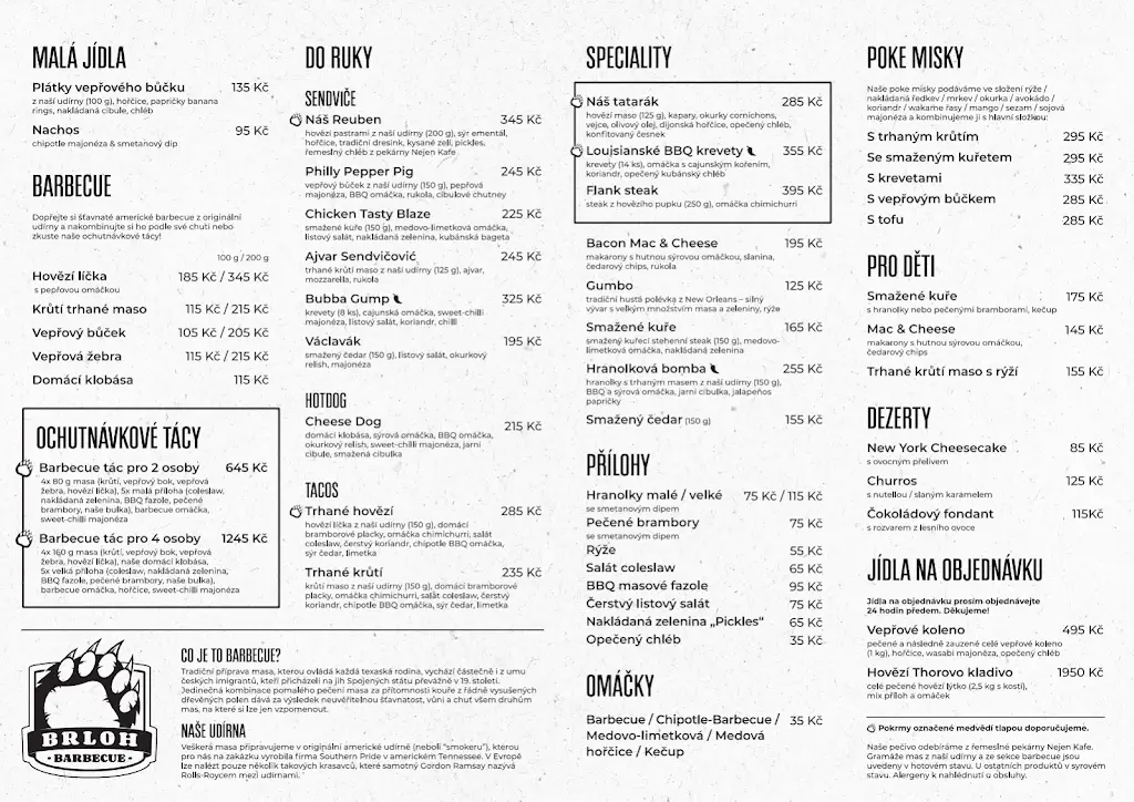 Menu_Brloh Barbecue_Brloh_image_1