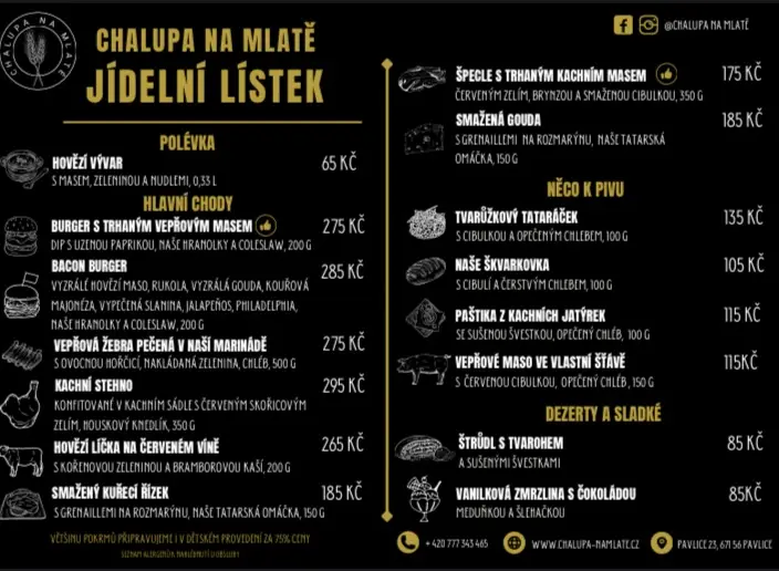 Menu_Penzion Na Mlatě_Blížkovice_image_1