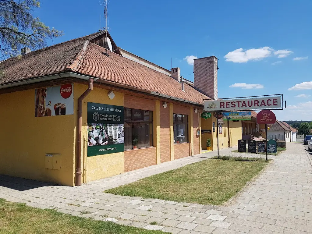Restaurace U Pavelců restaurant in Blížkovice