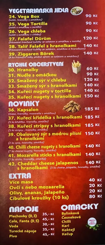 Menu_KiNG KEBAB PİZZA_Blížkovice_image_3