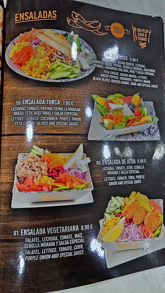 Menu_Bósforos Turkish Arenal // Restaurante Turco 100% Halal_Borek_image_2