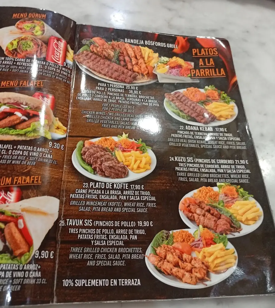 Menu_Bosforos Turkish Hortalezas,6 // Restaurante Turco 100% Halal_Borek_image_1