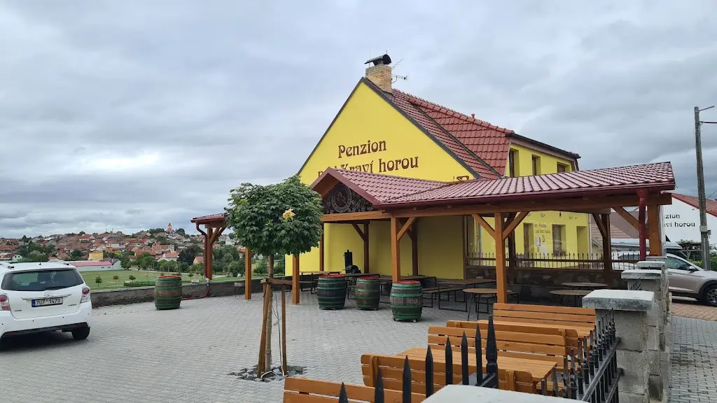 Pension under the Cow Mountain ristorante a Bořetice