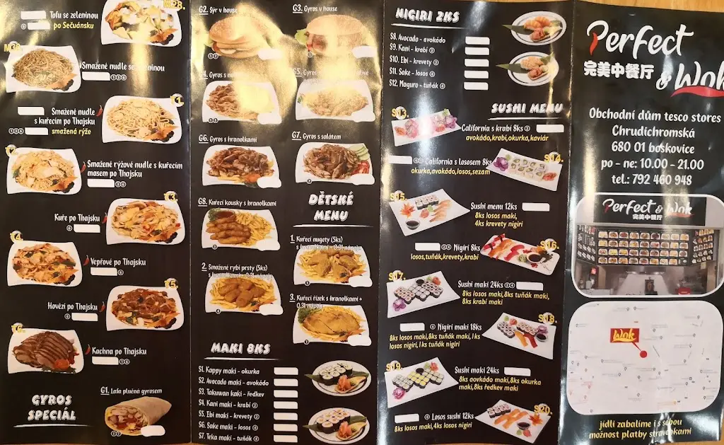 Menu_Perfect & wok_Boskovice_image_3