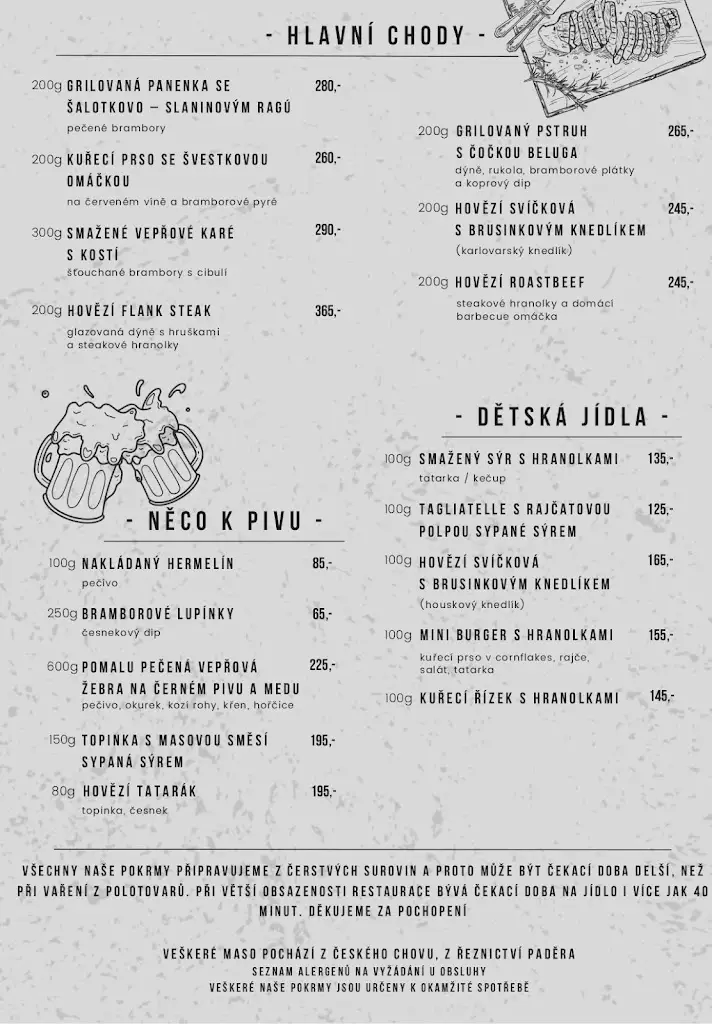 Menu_Restaurace Eden_Boskovice_immagine_1