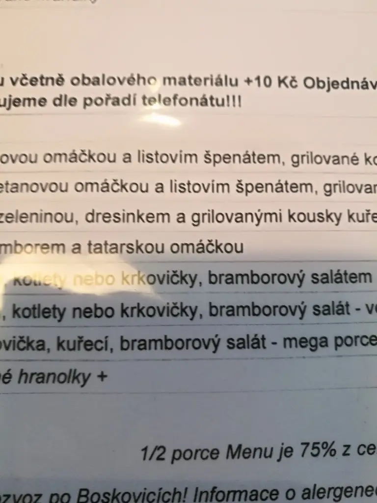 Menu_Řízkárna_Boskovice_immagine_3