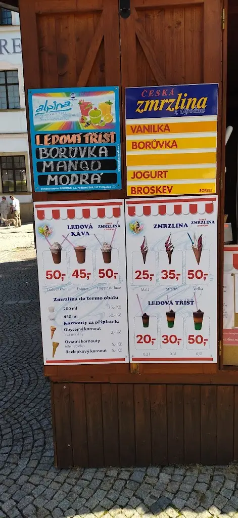 Menu_Točená Zmrzlina Boskovice_Boskovice_immagine_3