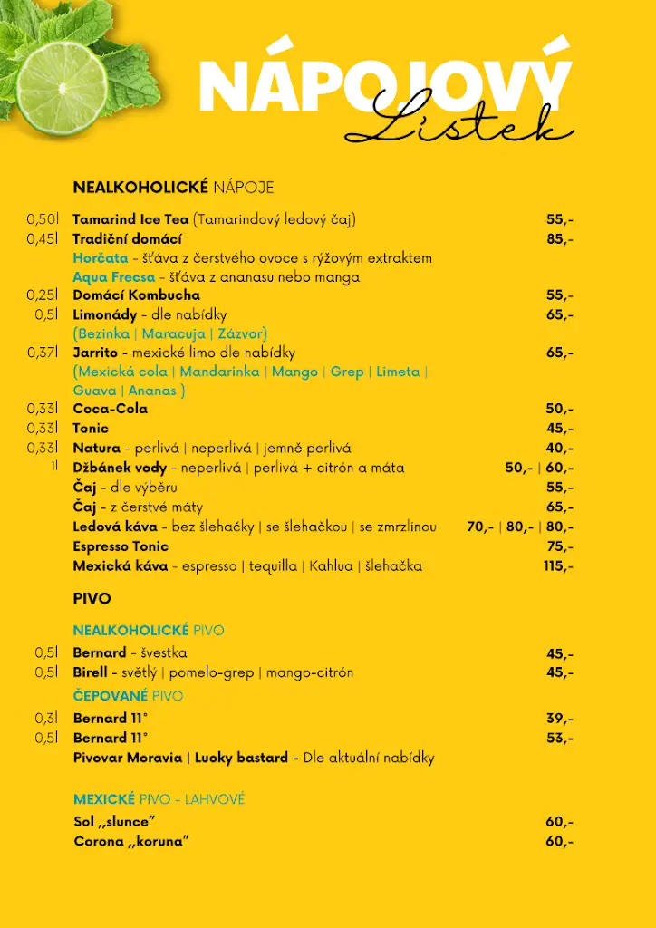 Menu_Fredy’s bistro_Břeclav_immagine_4