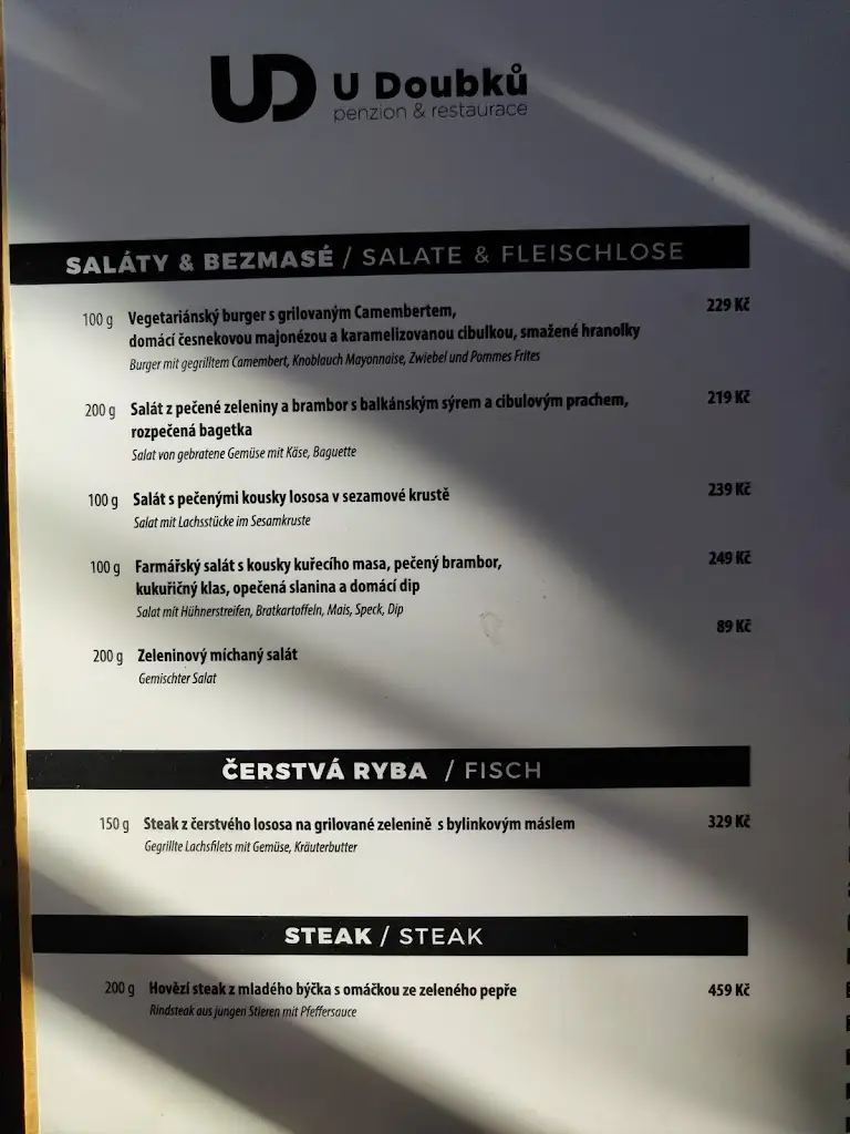 Menu_Restaurace a penzion u Doubků_Břeclav_immagine_2