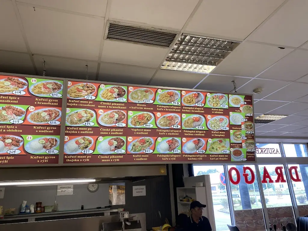 Menu_Bistro Dragon_Břeclav_immagine_2