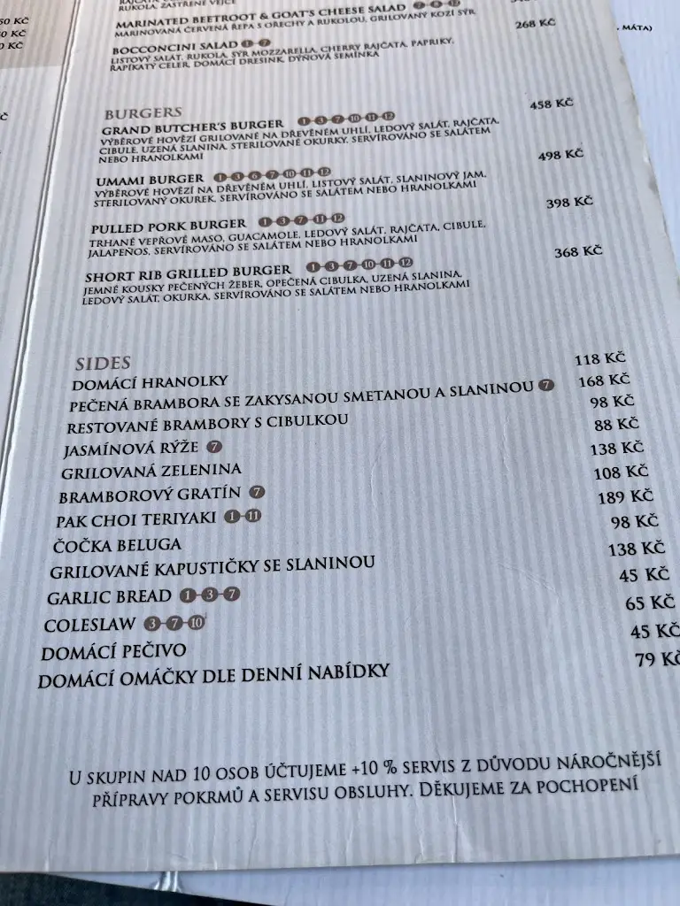Menu_Butcher's Grill & Pasta_Brno_image_2
