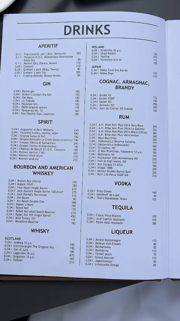 Menu_Pavillon Steak House_Brno_image_1