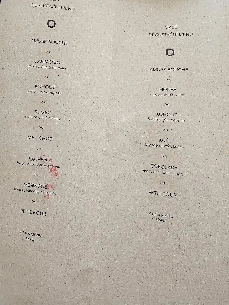 Menu_Kohout NA VÍNĚ_Brno_image_1