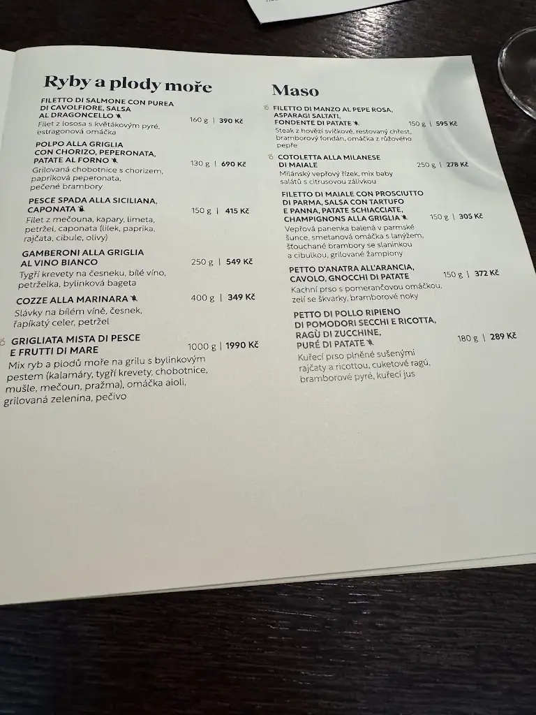 Menu_Ristorante Piazza_Brno_image_1