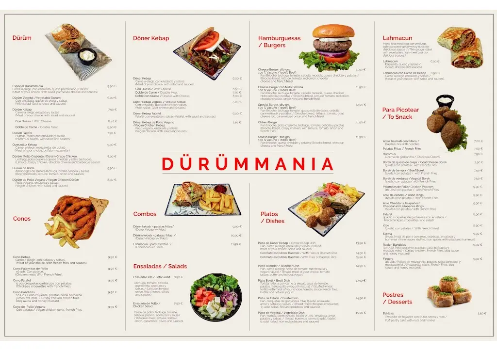 Menu_Durummania - Durum, kebab y UFO_Borek_image_1