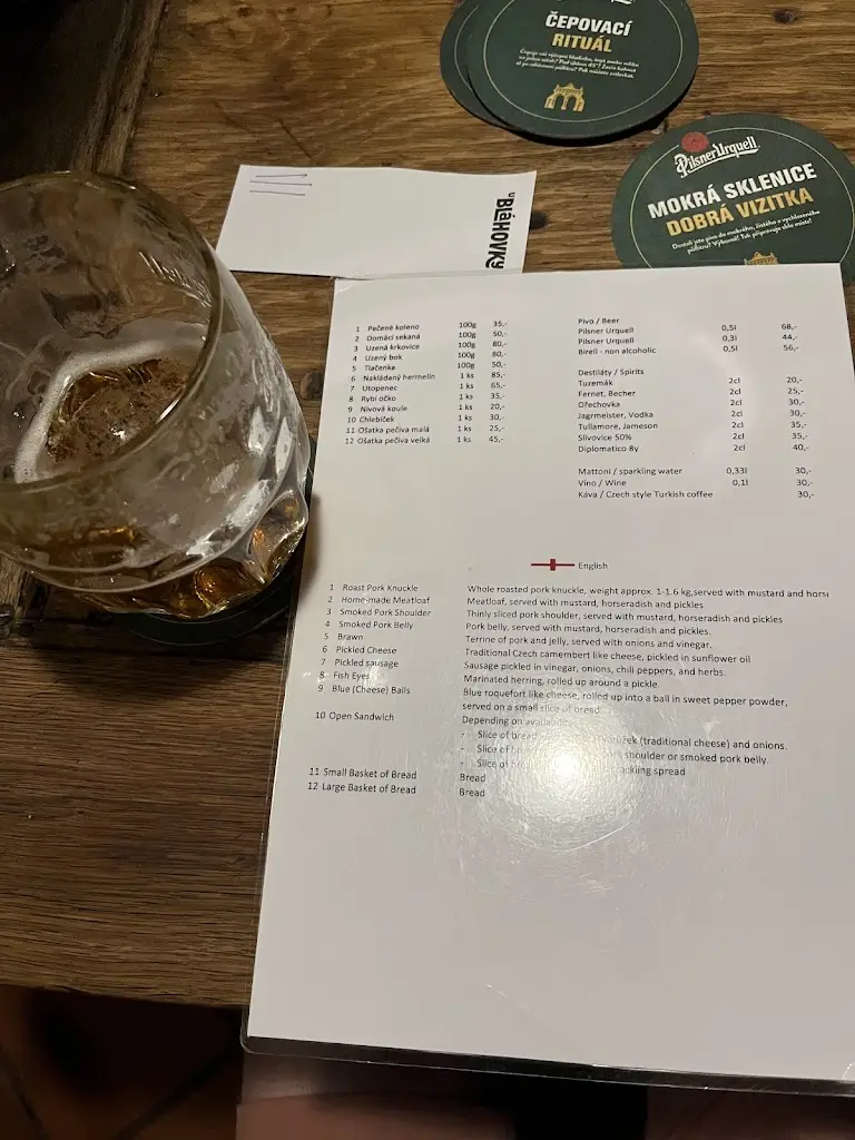 Menu_Hostinec U Bláhovky_Brno_image_1