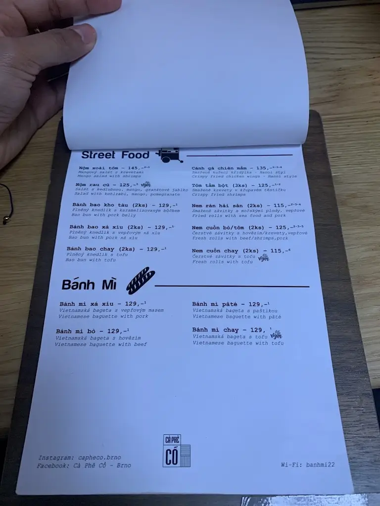 Menu_Cà Phê Cổ - Brno_Brno_image_4