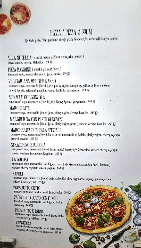 Menu_La Famiglia Brno_Brno_immagine_3