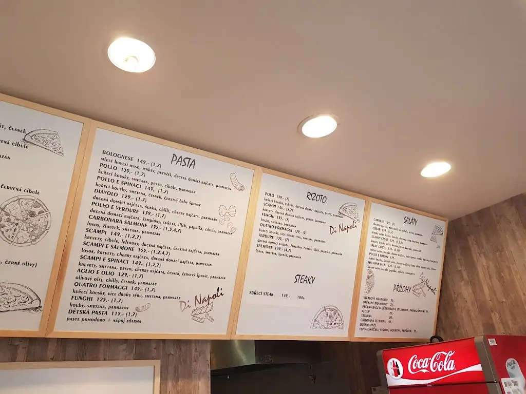 Menu_Bistro Di Napoli_Brno_image_4