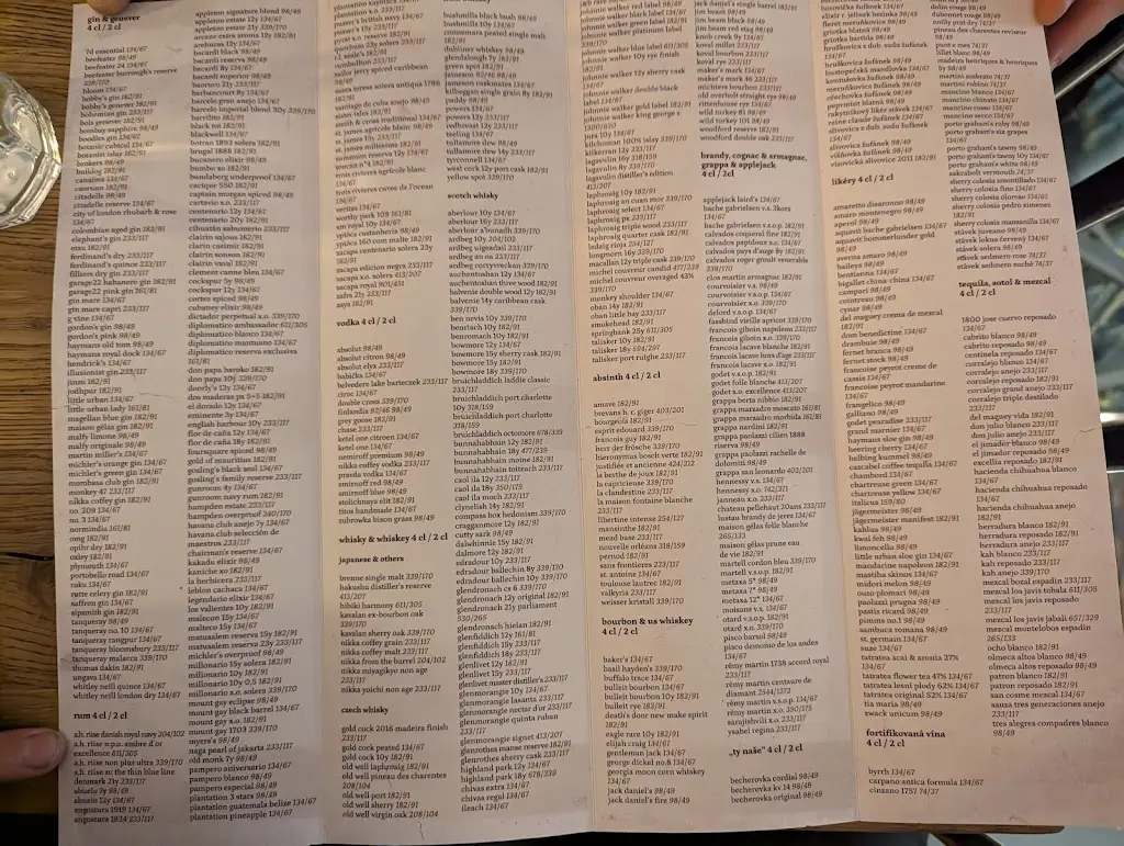 Menu_The bar that doesn't exist_Brno_image_2