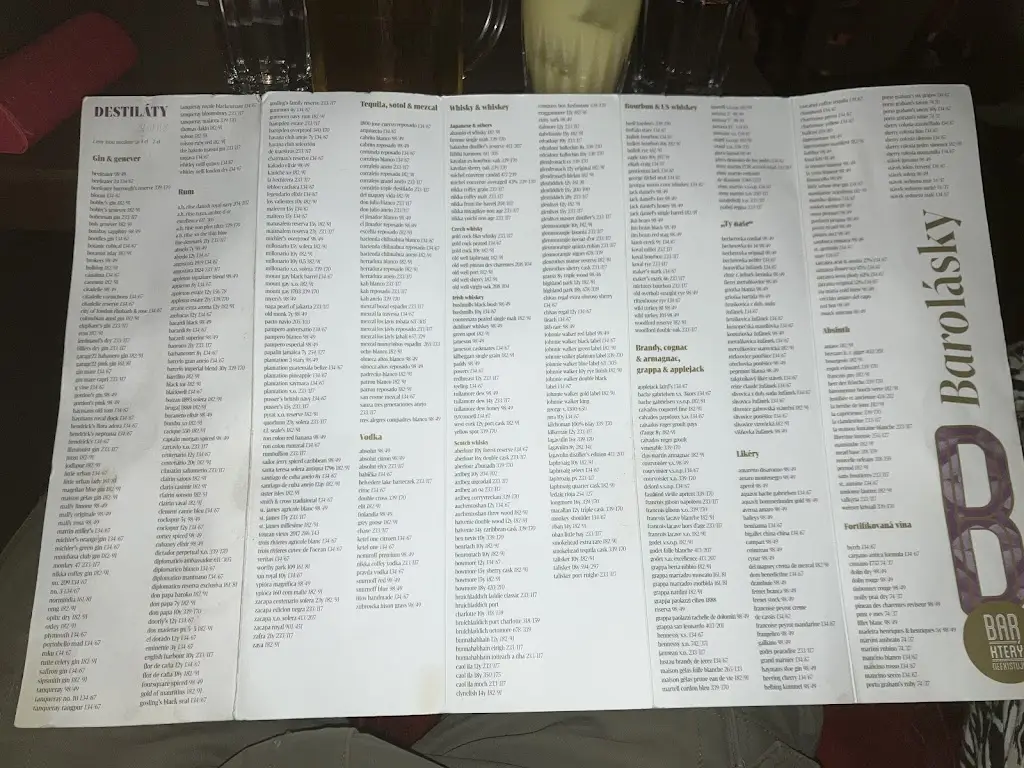 Menu_The bar that doesn't exist_Brno_image_3