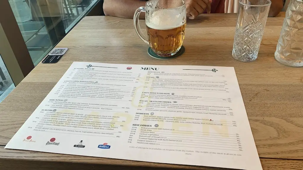 Menu_Garden restaurant & PUB_Brno_image_4