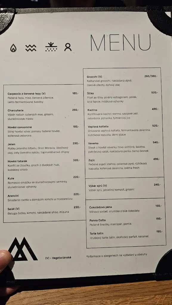 Menu_Element Bar & Restaurant_Brno_immagine_1