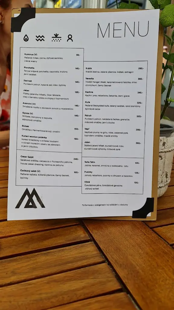 Menu_Element Bar & Restaurant_Brno_immagine_4