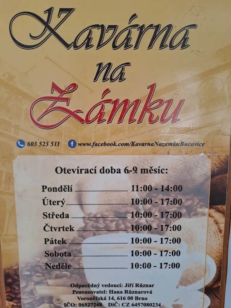 Menu_Kavárna na zámku_Bučovice_image_3