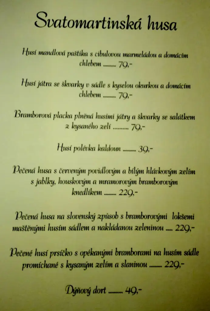 Menu_Restaurace Litovel_Bučovice_image_4